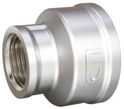 LD Pride Муфта переходная DN50х32 (2"ВР х 1 1/4"ВР) латунь никель