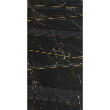 Gardenia Orchidea Unique Marmi Infinity Black Decoro Linee 40x80 см Декор
