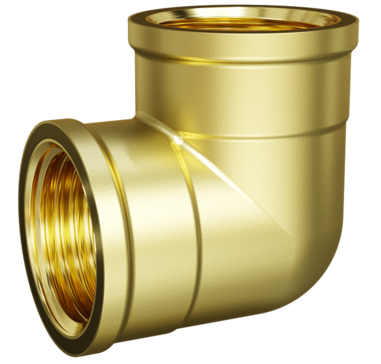 LD Pride Угол 90 гр DN40 (1 1/2") ВР/ВР латунь