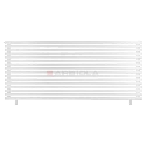 Arbiola Gorizont Ritmo HZ 2200-40-16 секций белый горизонтальный  радиатор c боковым подключением (на ножках)