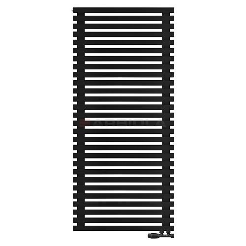 Arbiola Gorizont Ritmo V 700-40-28 секций чёрный горизонтальный радиатор c нижним подключением