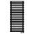 Arbiola Gorizont Ritmo V 700-40-28 секций чёрный горизонтальный радиатор c нижним подключением