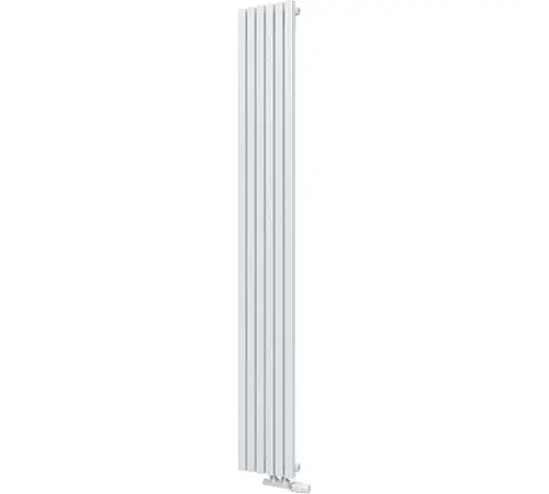 КЗТО QUADRUM 30 V 1-1750-6 R RAL1T104S9016 Радиатор (белый муар) с нижним подключением