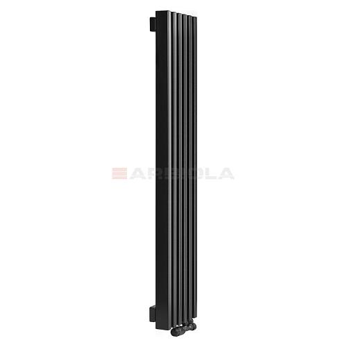 Arbiola Compact V 1200-63-11 секции черный вертикальный радиатор c нижним подключением