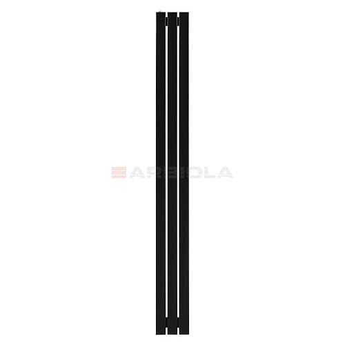 Arbiola Mono H 1500-60-03 секции черный вертикальный радиатор c боковым подключением
