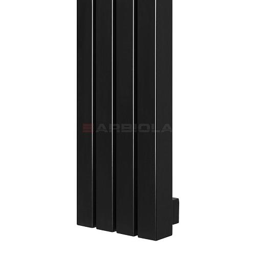 Arbiola Mono H 750-60-13 секции черный вертикальный радиатор c боковым подключением