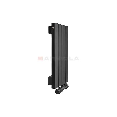 Arbiola Liner V 600-36-33 секции черный вертикальный радиатор c нижним подключением