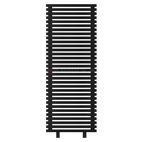 Arbiola Gorizont Ritmo HZ 750-40-32 секции чёрный горизонтальный  радиатор c боковым подключением (на ножках)