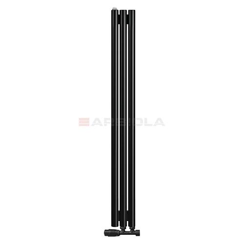 Arbiola Iris 42 V 1000-42-03 секции черный вертикальный радиатор c нижним подключением