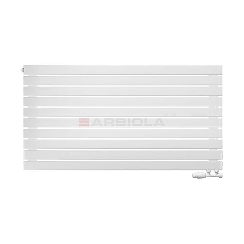 Arbiola Gorizont Liner V 1250-36-10 секции белый горизонтальный радиатор c нижним подключением