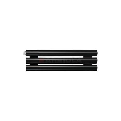 Arbiola Gorizont Iris H 600-42-03 секции черный горизонтальный радиатор c боковым подключением