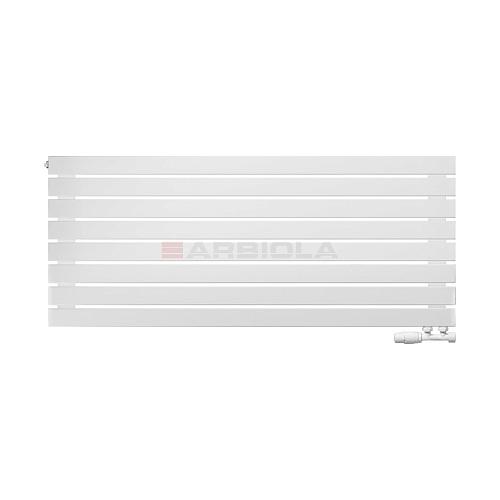 Arbiola Gorizont Liner V 1250-36-08 секции белый горизонтальный радиатор c нижним подключением