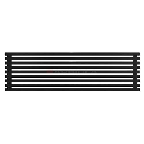 Arbiola Gorizont Ritmo H 2000-40-09 секций чёрный горизонтальный  радиатор c боковым подключением
