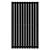 Arbiola Mono H 1800-60-16 секции черный вертикальный радиатор c боковым подключением