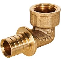 ROMMER Уголок-переходник с внутренней резьбой 16xG1/2 для трубы из сшитого полиэтилена осевой