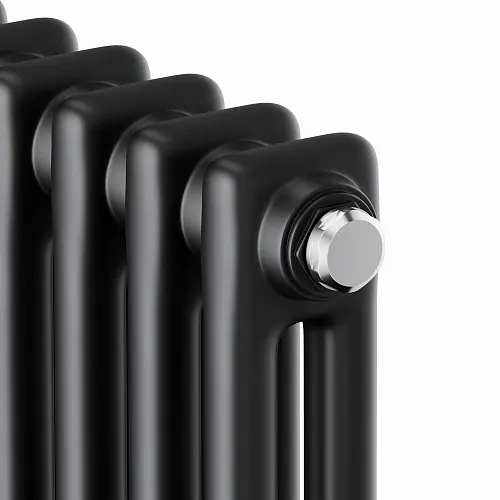 Royal Thermo INSIGNIA C2180 - 10 секций RAL9005m Дизайн-радиатор  (черный) с боковым подключением