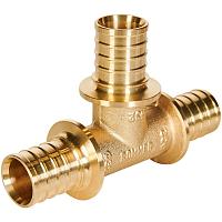 ROMMER Тройник равнопроходный 32x32x32 для труб из сшитого полиэтилена осевой