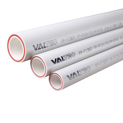 Valtec PP-FIBER PN20 90х12,3 (1 м) Труба полипропилен армированная стекловолокном