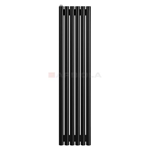 Arbiola Iris 42 H 1250-42-06 секции черный вертикальный радиатор c боковым подключением
