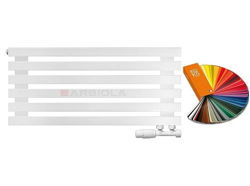 Arbiola Gorizont Ritmo V 1000-40-06 секции цветной горизонтальный радиатор c нижним подключением