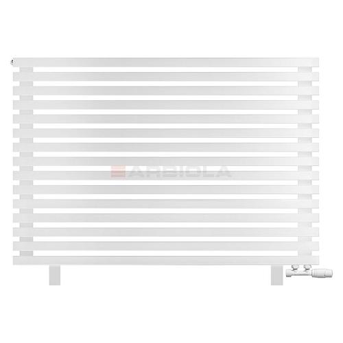 Arbiola Gorizont Ritmo VZ 1250-40-15 секций белый горизонтальный  радиатор c нижним подключением (на ножках)