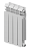 Rifar  ECOBUILD 500 02 секции биметаллический секционный радиатор 