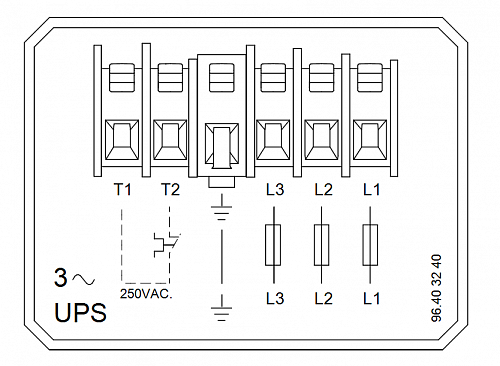 Grundfos 200 UPS 65/185 F /400V Циркуляционный насос