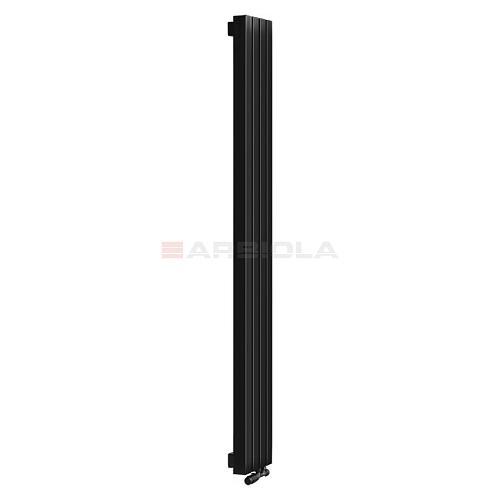 Arbiola Mono V 1750-60-08 секции черный вертикальный радиатор c нижним подключением