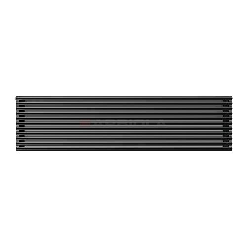 Arbiola Gorizont Iris H 2200-42-11 секции черный горизонтальный радиатор c боковым подключением