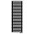 Arbiola Gorizont Ritmo V 700-40-36 секций чёрный горизонтальный радиатор c нижним подключением