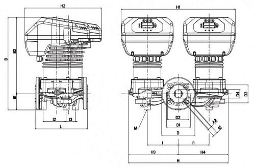 Dab Evoplus D 120/280.40 M Циркуляционный насос