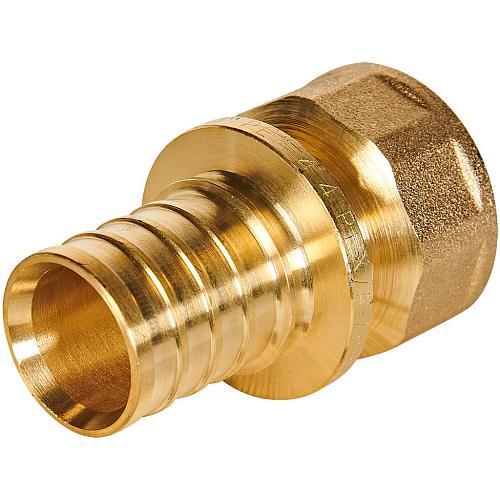 ROMMER Переходник с внутренней резьбой 32xG1 для трубы из сшитого полиэтилена аксиальный