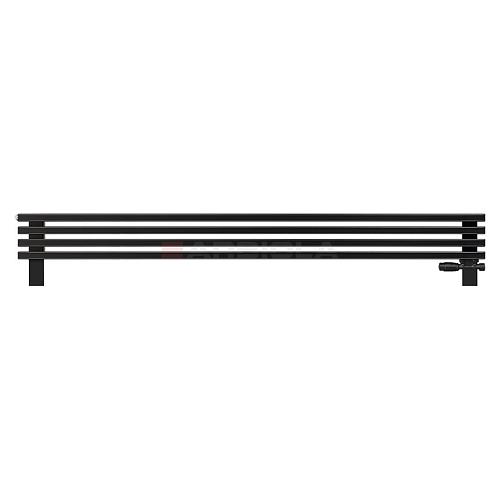 Arbiola Gorizont Compact VZ 1750-63-04 секции черный горизонтальный радиатор c нижним подключением с ножками