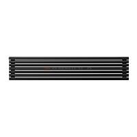 Arbiola Gorizont Iris H 1800-42-07 секции черный горизонтальный радиатор c боковым подключением