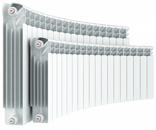 Rifar Base Flex 500- 4 секции Биметаллический радиусный радиатор