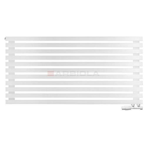 Arbiola Ritmo Gorizont V 1250-40-11 секций белый горизонтальный радиатор c нижним подключением