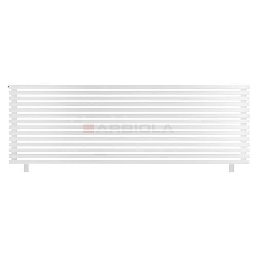 Arbiola Gorizont Ritmo HZ 2500-40-14 секций белый горизонтальный  радиатор c боковым подключением (на ножках)