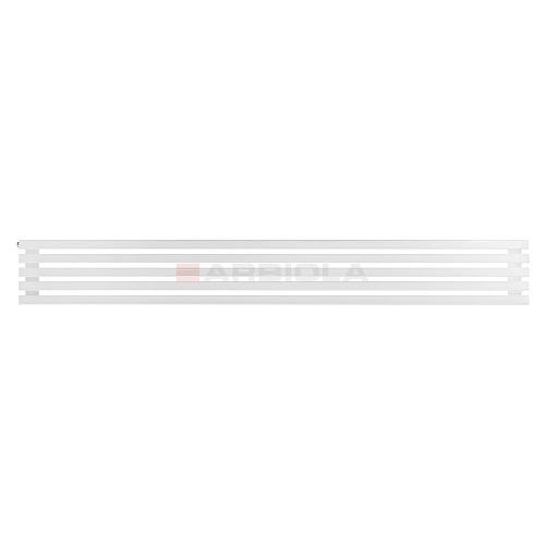 Arbiola Gorizont Ritmo H 2200-40-05 секций белый горизонтальный  радиатор c боковым подключением