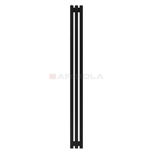  Arbiola Ritmo H 1800-40-03 секции черный вертикальный радиатор c боковым подключением