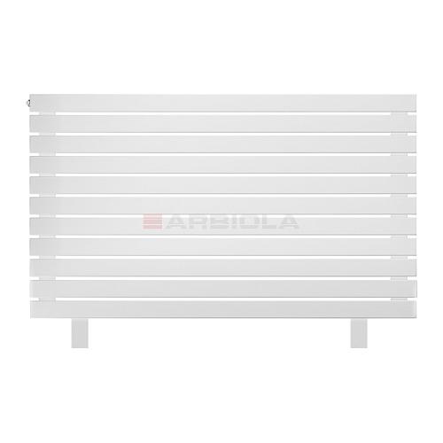 Arbiola Gorizont Liner HZ 1250-36-11 секции белый горизонтальный радиатор c боковым подключением с ножками