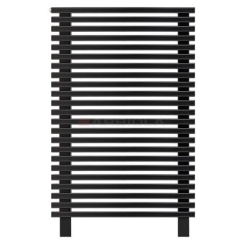 Arbiola Gorizont Compact HZ 700-63-23 секции черный горизонтальный радиатор c боковым подключением с ножками