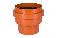 Ostendorf KGUS Переход 110 мм на гладкий конец бетонной трубы для наружной канализации