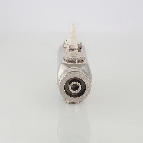 Valtec 1", 3 х 3/4" Коллектор 3 вых. из нержавеющей стали с межосевым расстоянием выходов 50 мм (евроконус)