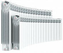 Rifar Base Flex 500- 4 секции Биметаллический радиусный радиатор