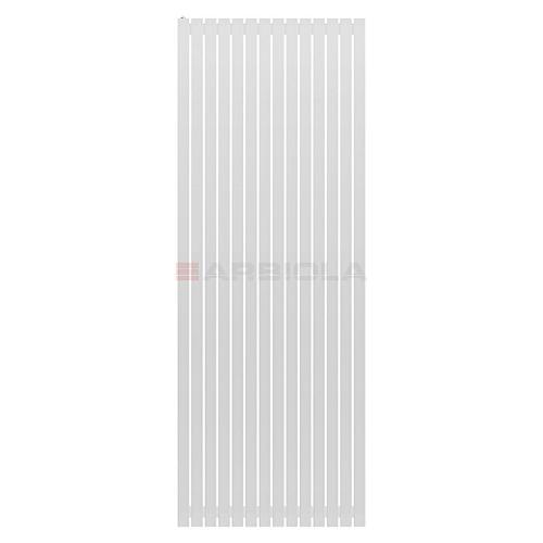 Arbiola Mono H 2500-60-14 секции белый вертикальный радиатор c боковым подключением