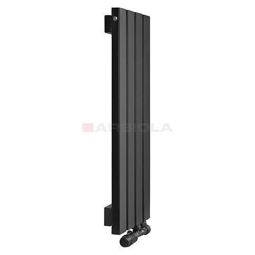 Arbiola Liner V 700-36-33 секции черный вертикальный радиатор c нижним подключением