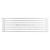 Arbiola Gorizont Ritmo H 1250-40-07 секций белый горизонтальный  радиатор c боковым подключением