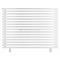 Arbiola Gorizont Ritmo HZ 1250-40-16 секций белый горизонтальный  радиатор c боковым подключением (на ножках)