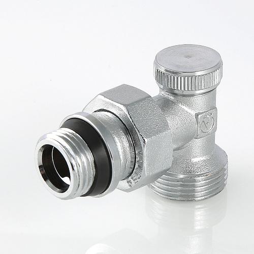 Valtec 1/2 x 3/4" (евроконус) Клапан настроечный угловой