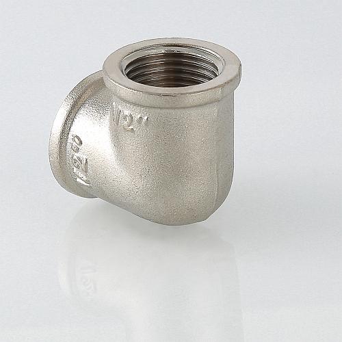 Valtec 1/2" Угольник угловой латунный никелированный